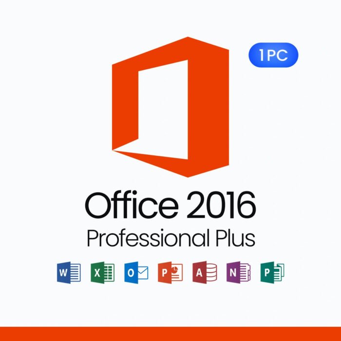 Microsoft Office 2016 Professional Plus – Lifetime License for 1 PC - Image 1