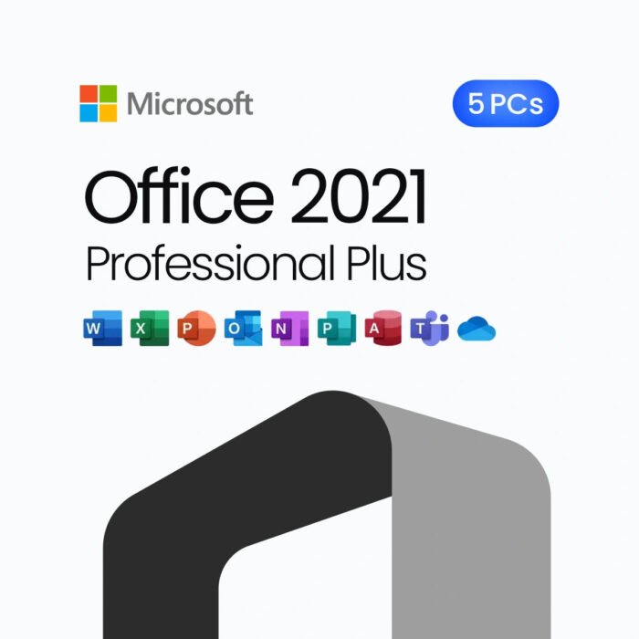 Microsoft Office 2021 Professional Plus – Lifetime License for 5 PCs - Image 1