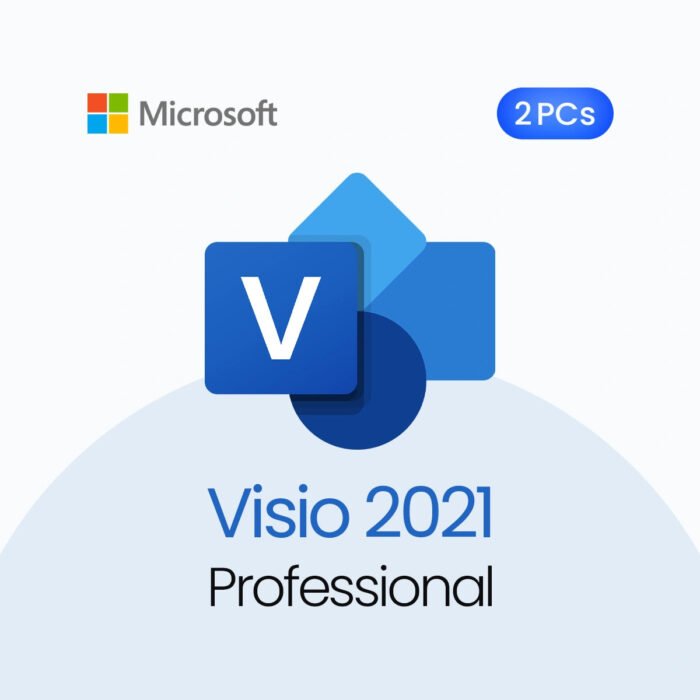 Microsoft Visio 2021 Professional – Lifetime License for 2 PCs - Image 1