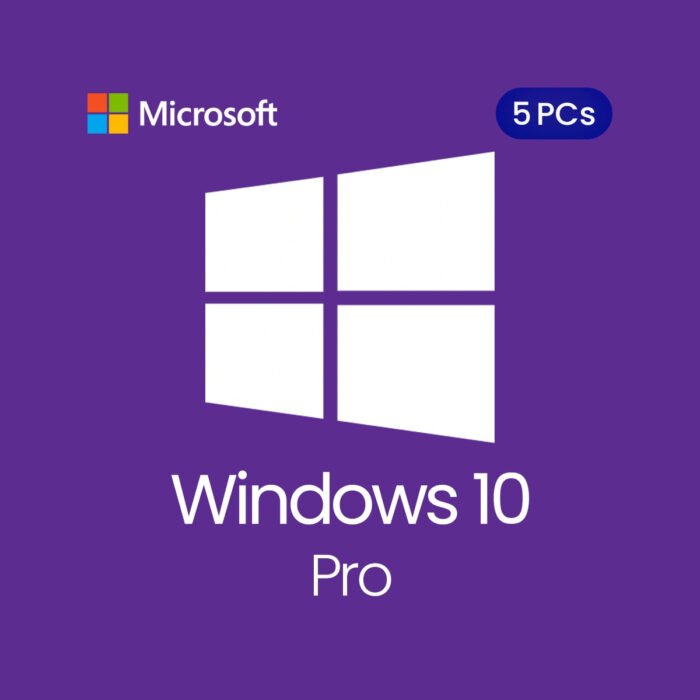 Windows 10 Pro – Lifetime License for 5 PCs - Image 1
