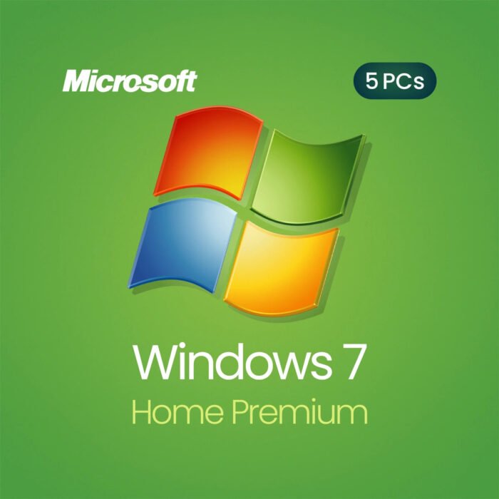 Windows 7 Home Premium – Lifetime License for 5 PCs - Image 1