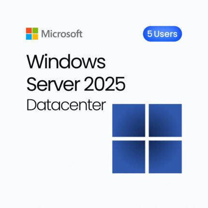 Windows Server 2025 Datacenter – Lifetime License for 5 Users